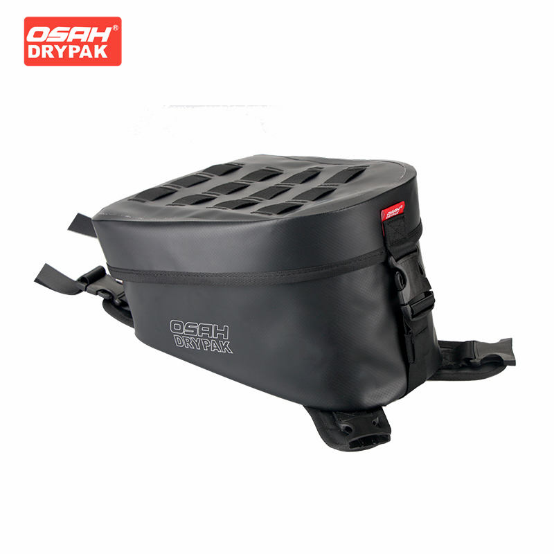 Motorcycle Gear Wardrobe - OSAH Black Motorcycle Front Oil Tank