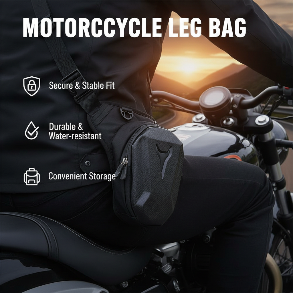 Motorcycle Gear Wardrobe - Motorcycle Leg Tank Bag Waterproof Waist