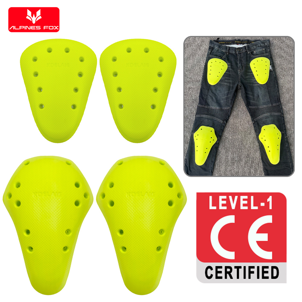 Motorcycle Gear Alpine - CE1 Certified Knee Hip Pads Anti-collision