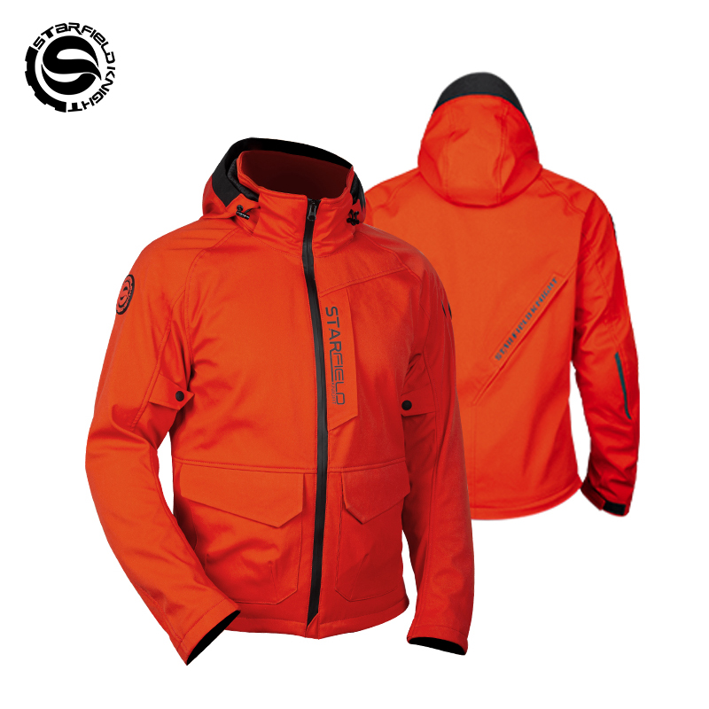 Gearx Motorcycle Jacket - SFK Orange Motorcycle Jacket Men Women