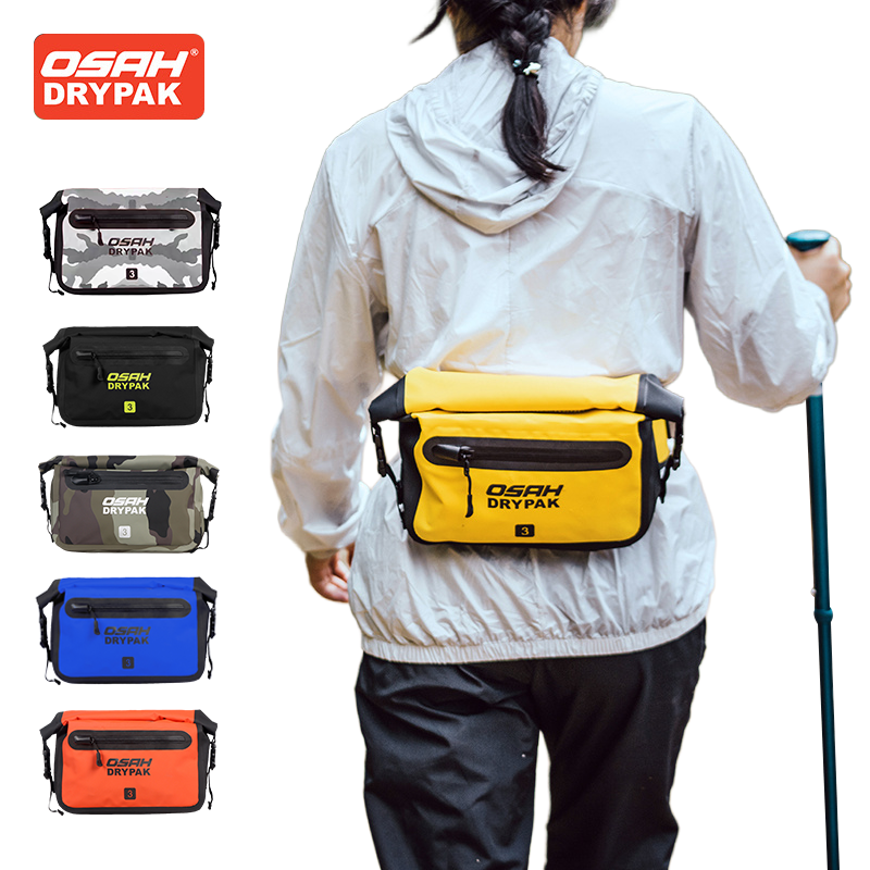 Motorcycle Gear Wardrobe - OSAH 3L Outdoor Waist Bag Multifunctional