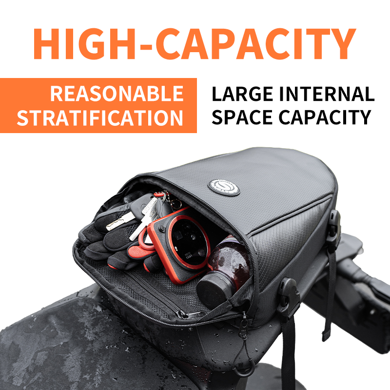 Motorcycle Gear Wardrobe - SFK Large Capacity Motorcycle Bag Rear