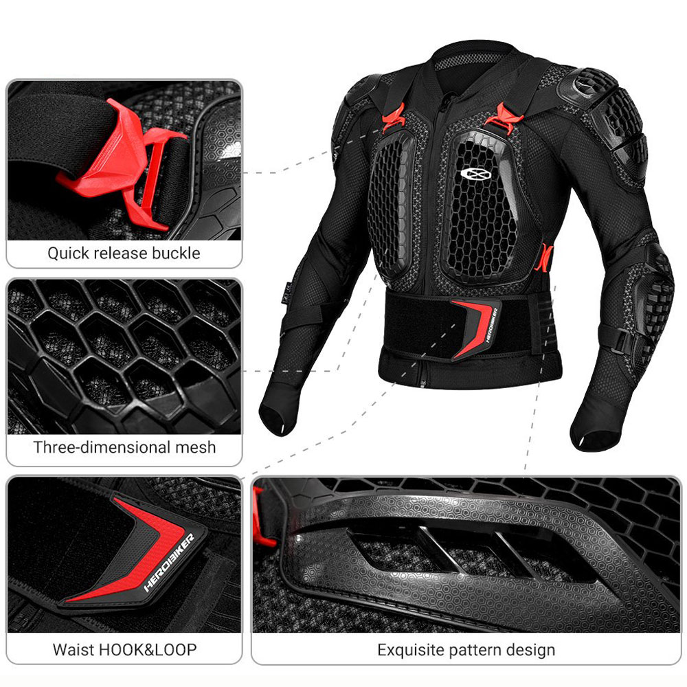 Summer Motorcycle Armor Jacket - Gearx Motorcycle Jacket recension och pris