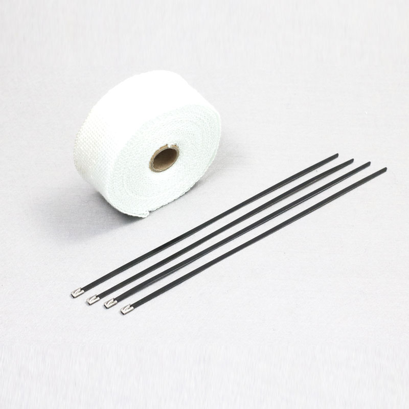 5m 10m Motorcycle Exhaust Pipe - Exhaust Wrap Titanium recension och pris
