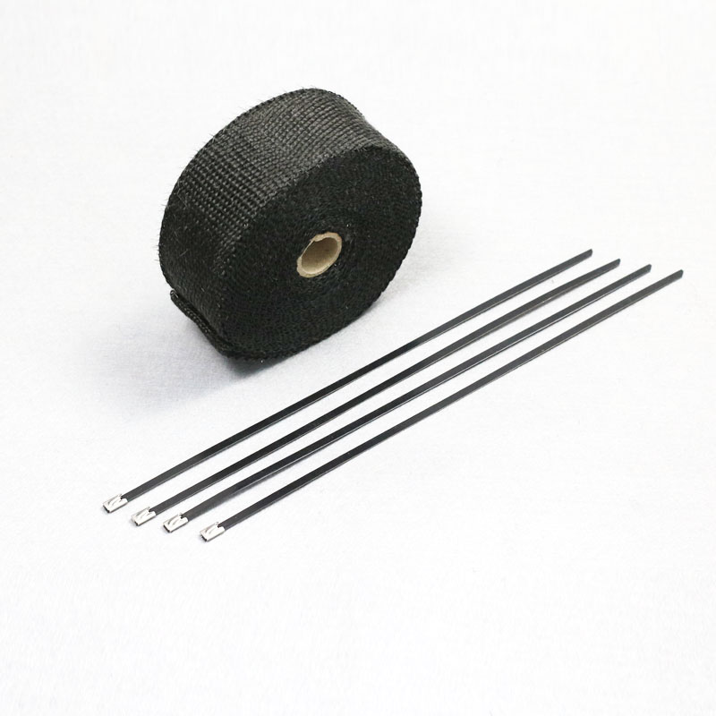5m 10m Motorcycle Exhaust Pipe - Exhaust Wrap Titanium recension och pris