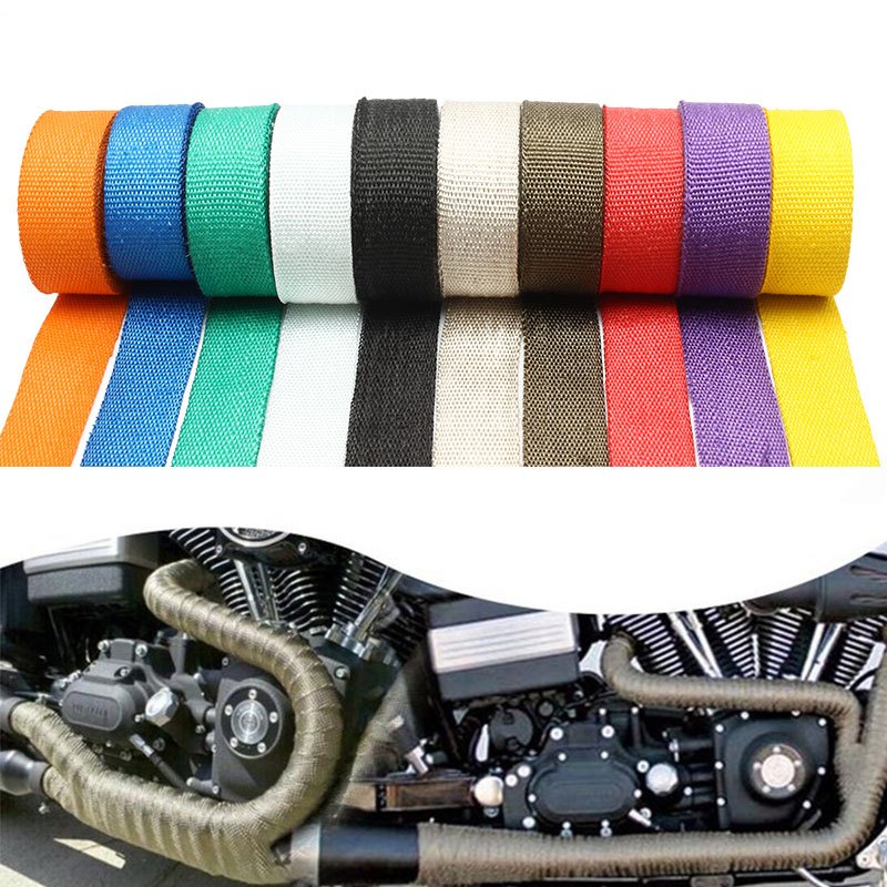 Enduro Motorcycle Muffler Exha - Exhaust Wrap Titanium recension och pris