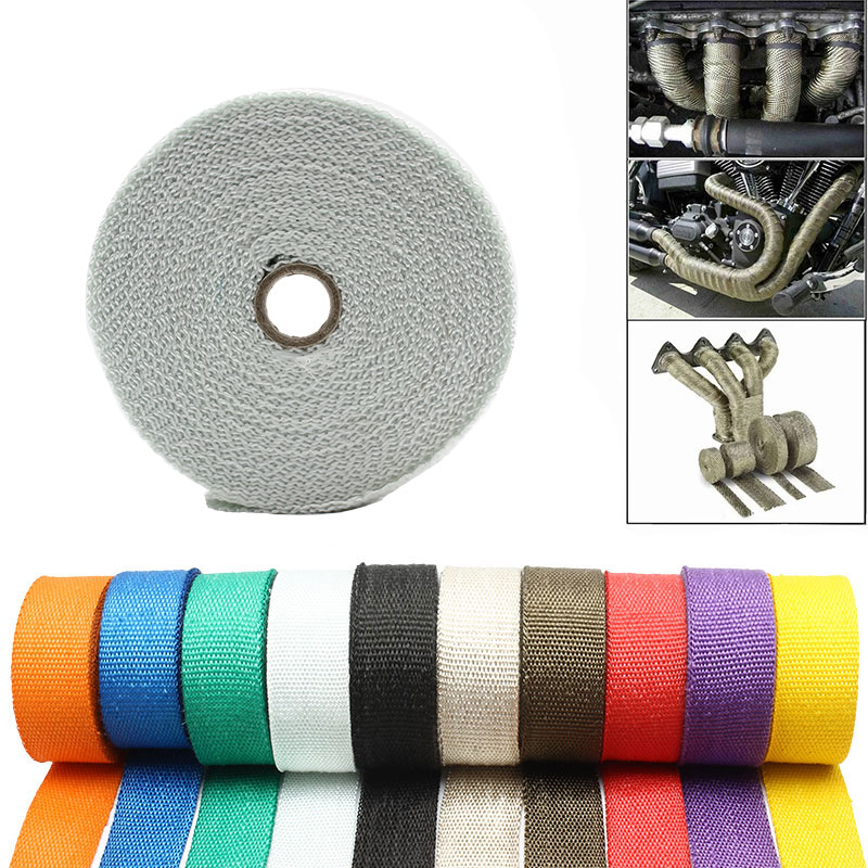 Enduro Motorcycle Muffler Exha - Exhaust Wrap Titanium recension och pris