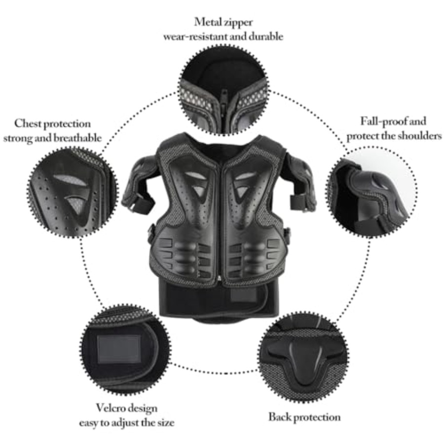 Youth Dirt Bike Gear 5 PCS Mot - Motorcycle Gear Youth recension och pris