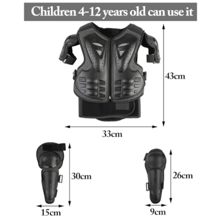 Youth Dirt Bike Gear 5 PCS Mot - Motorcycle Gear Youth recension och pris