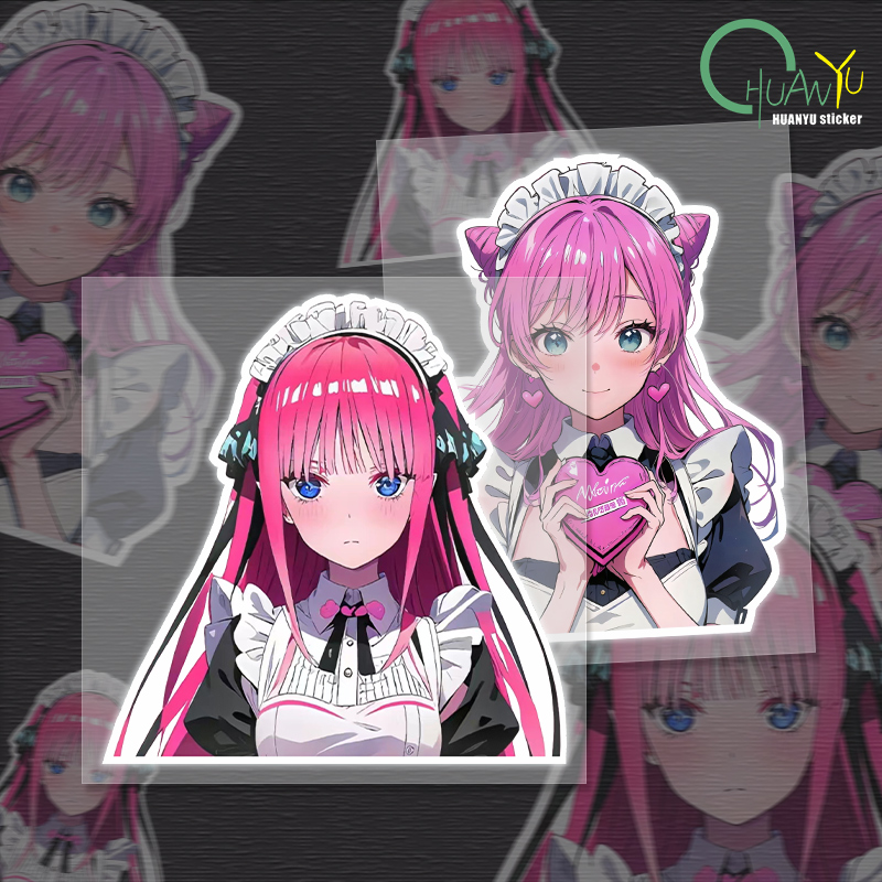 JDM Cute Girl Anime Car Sticke - Motorcycle Gear Hub recension och pris