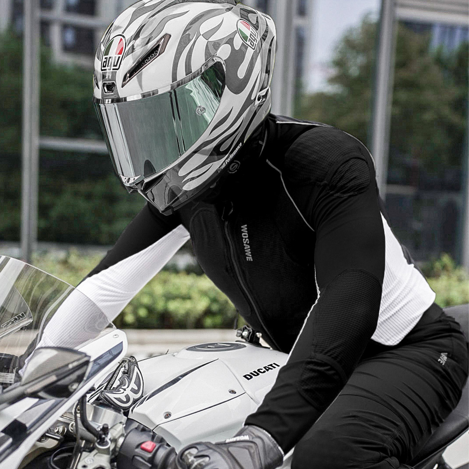 WOSAWE Men Motorcycle Protecti - Gearx Motorcycle Jacket recension och pris