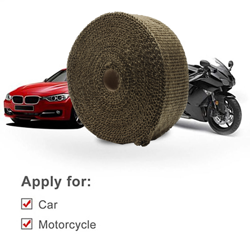Enduro Exhaust Thermal Band Mo - Exhaust Wrap Titanium recension och pris