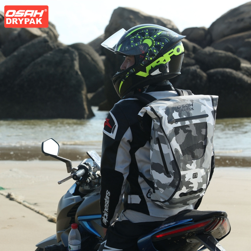 OSAH Grey Motorcycle Bag 25L L - Motorcycle Gear Wardrobe recension och pris
