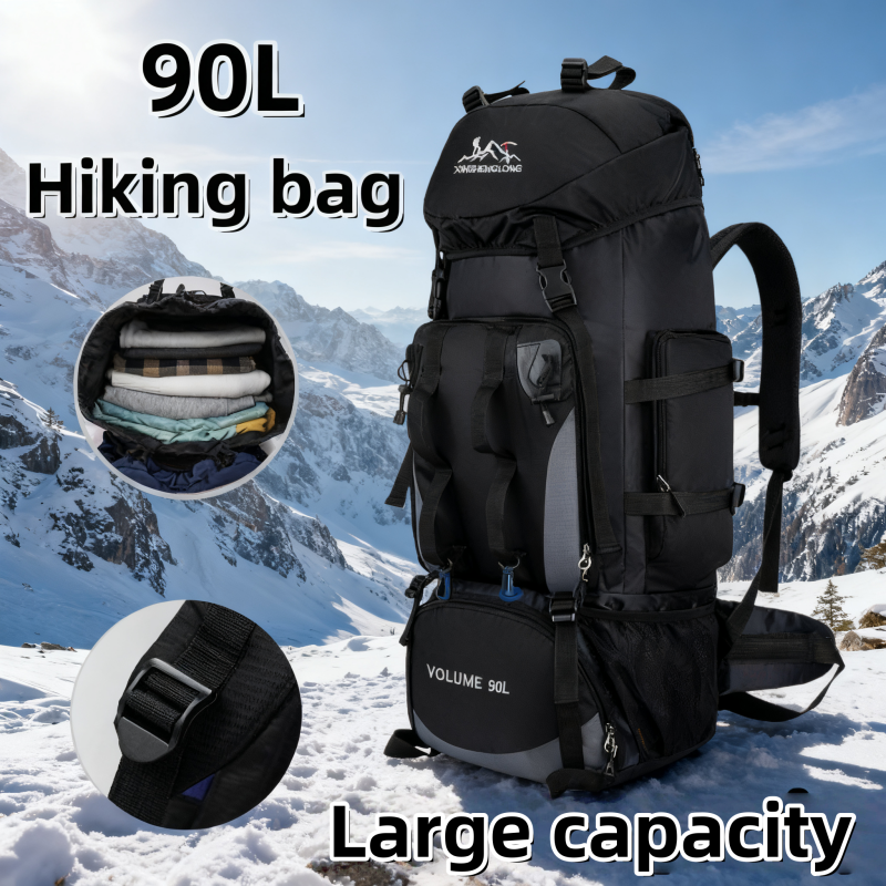 90L Waterproof Hiking Backpack - Motorcycle Gear Wardrobe recension och pris