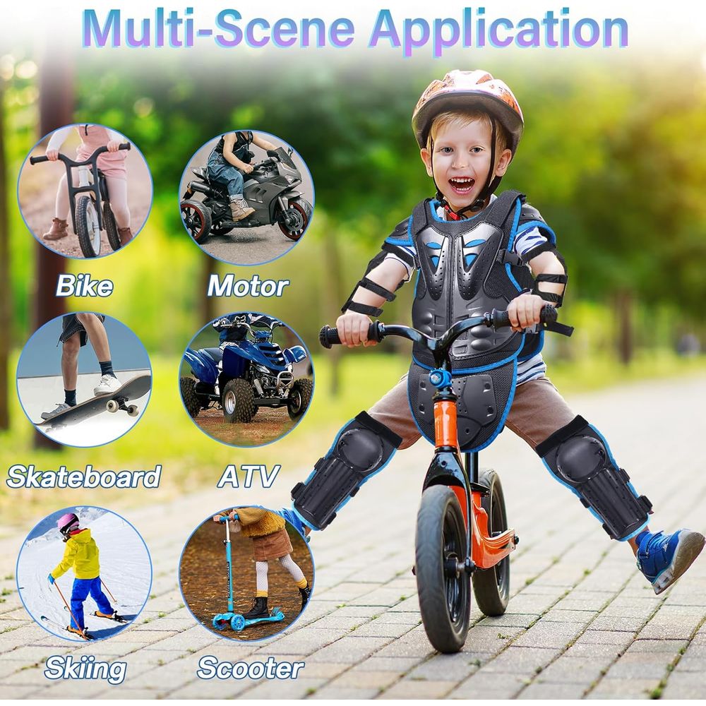 ull Body Kids Motorcycle Armor - Motorcycle Gear Youth recension och pris