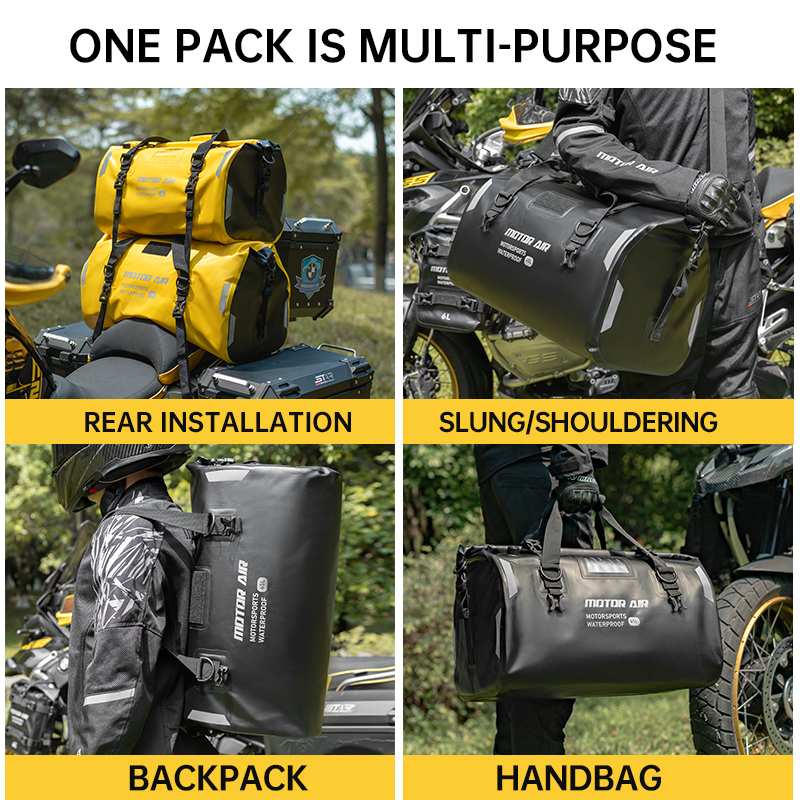 Motor Air Yellow Motorcycle Ba - Motorcycle Gear Wardrobe recension och pris