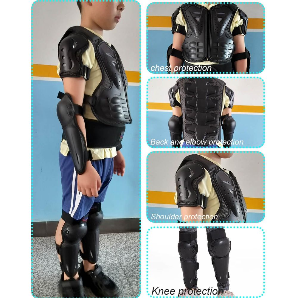 Kids ull Body Protector Youth  - Motorcycle Gear Youth recension och pris