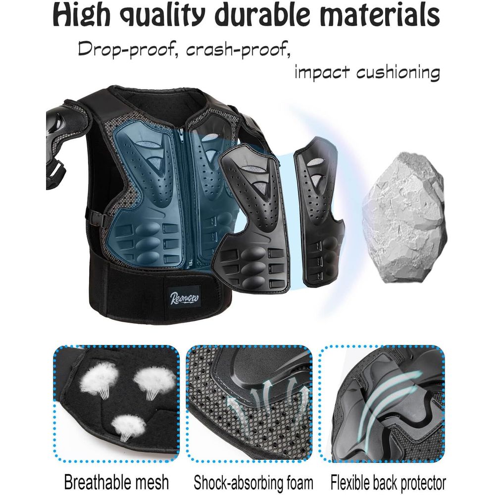 Kids ull Body Protector Youth  - Motorcycle Gear Youth recension och pris