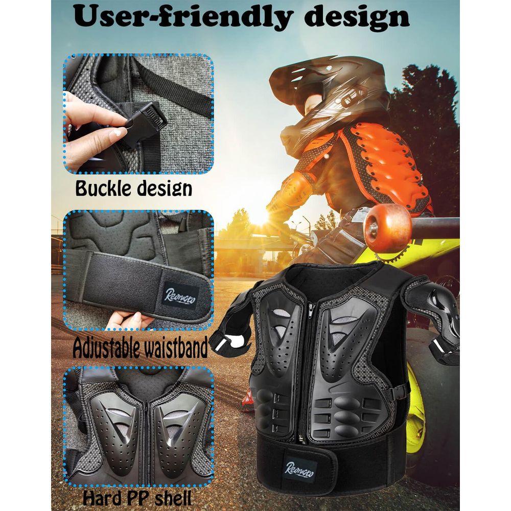 Kids ull Body Protector Youth  - Motorcycle Gear Youth recension och pris