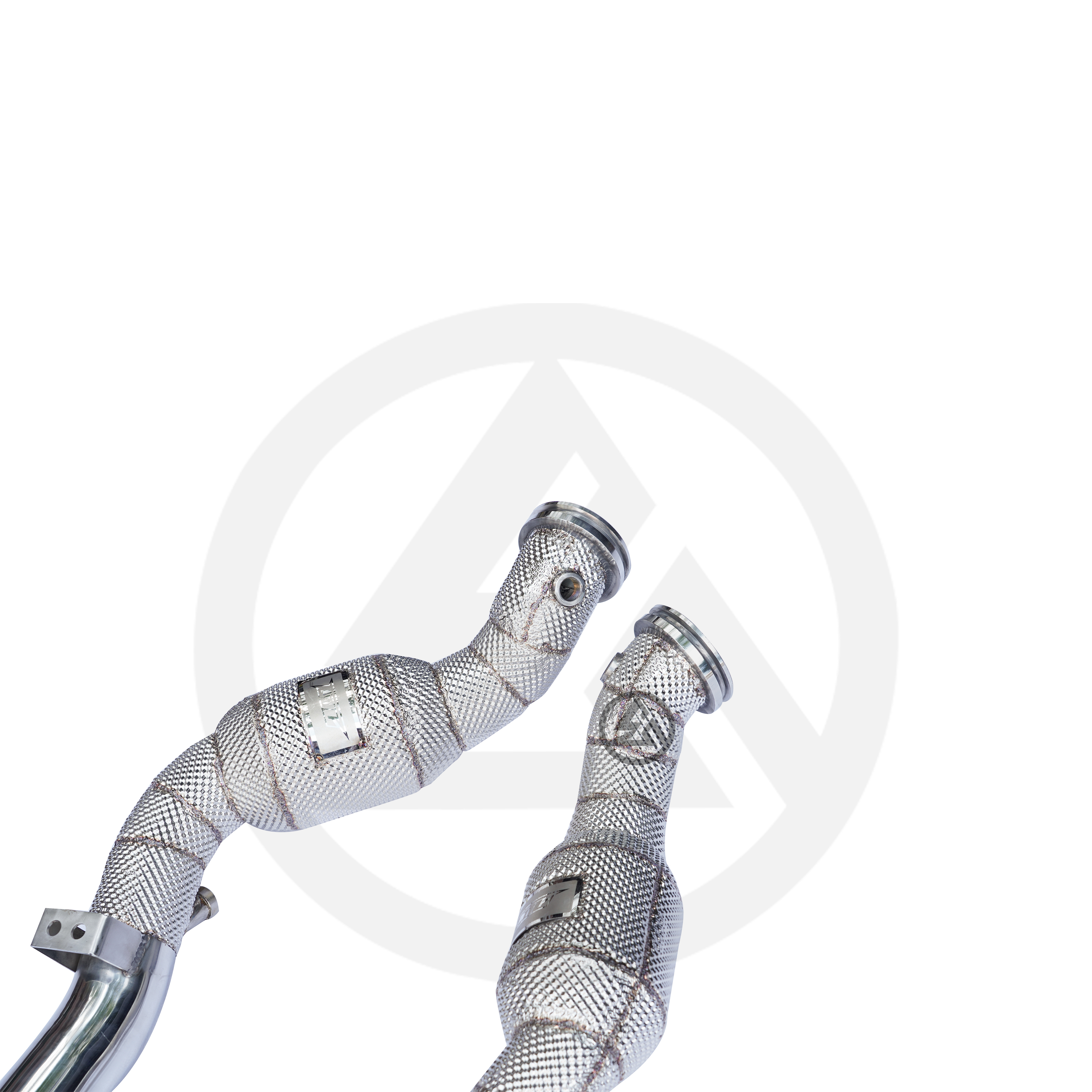 Hot Heat Wrapped Sport Downpip - Exhaust Wrap Titanium recension och pris