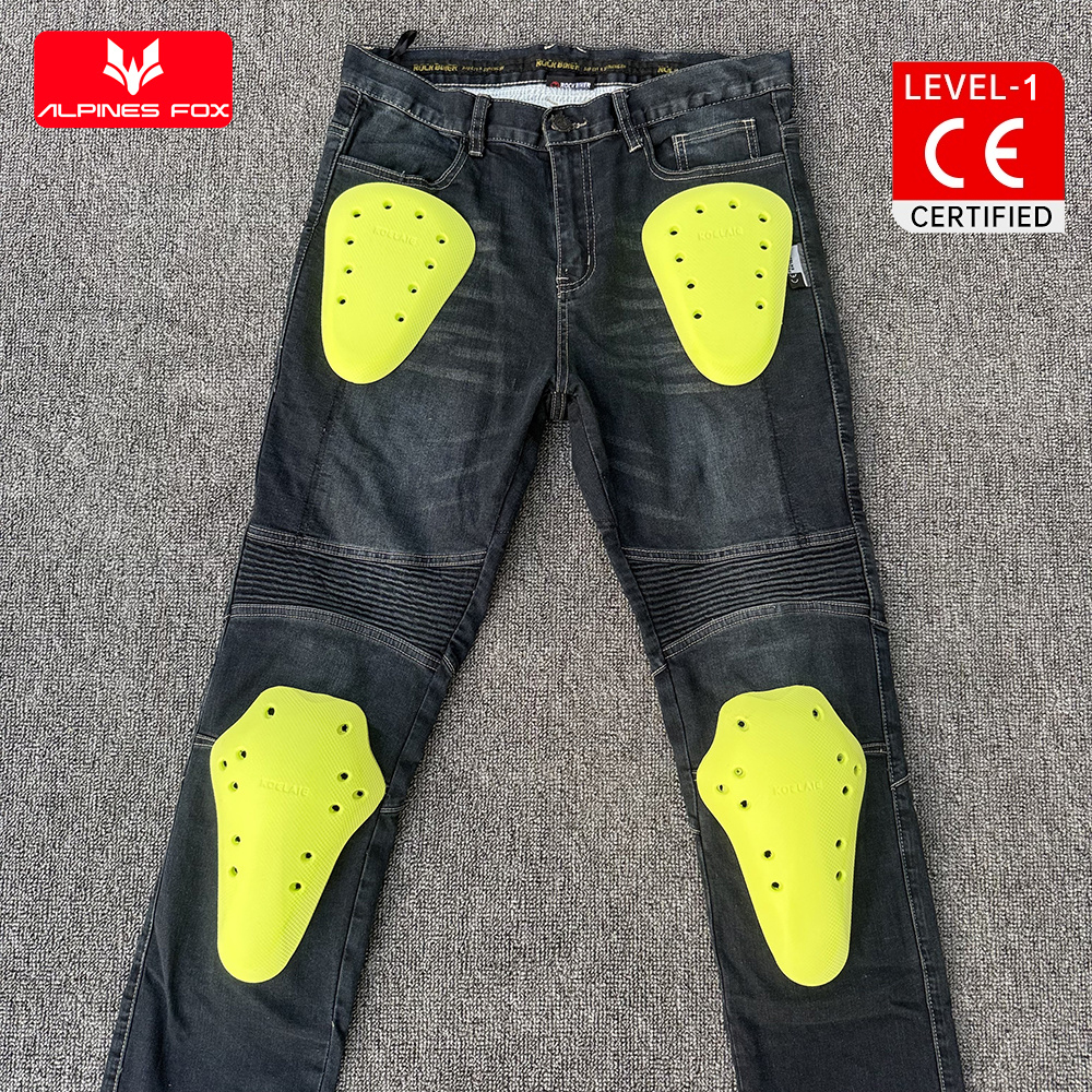CE1 Certified Knee Hip Pads An - Motorcycle Gear Alpine recension och pris