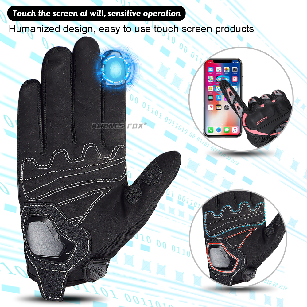SUOMY Motorcycle Gloves Women  - Motorcycle Gear Alpine recension och pris