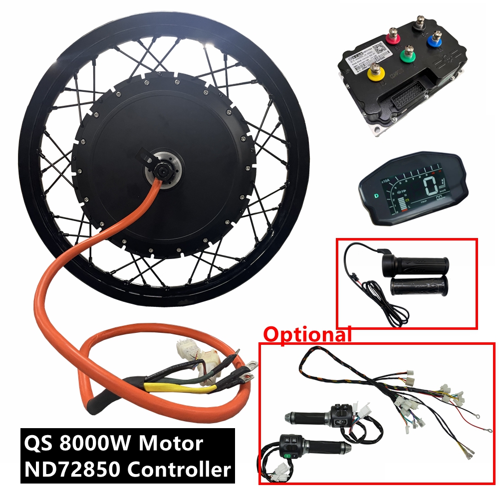 NBpower/QS273 V3 72v 8000W Ebi - Motorcycle Gear Hub recension och pris
