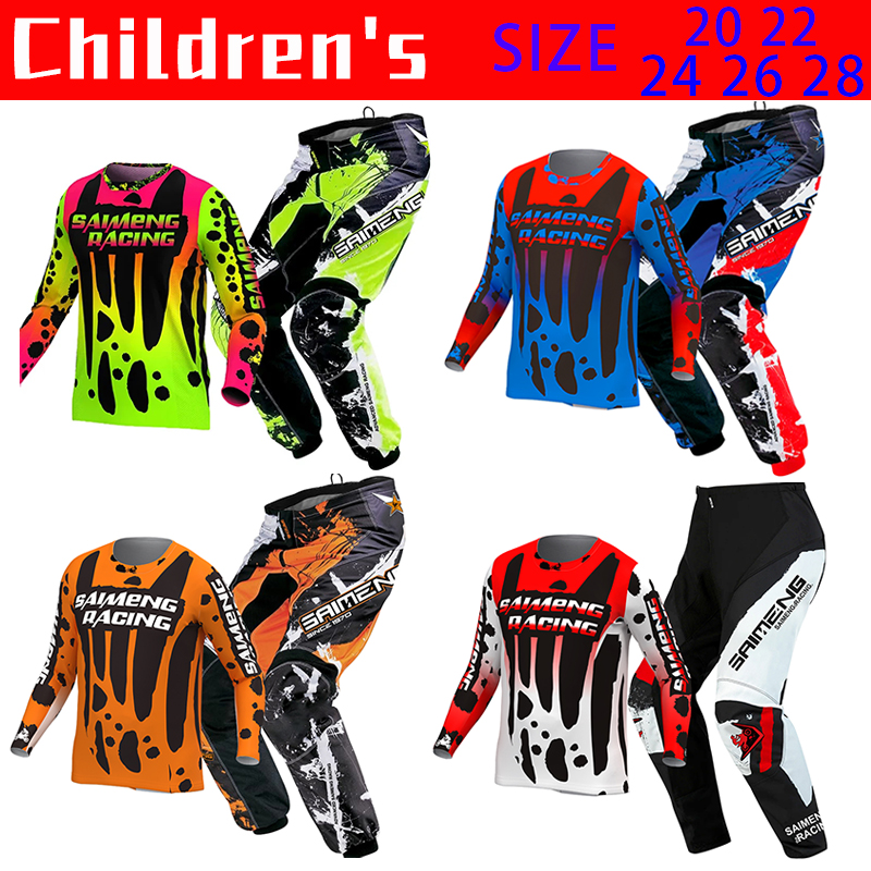 Motocross Jersey and Pants chi - Motorcycle Gear Youth recension och pris