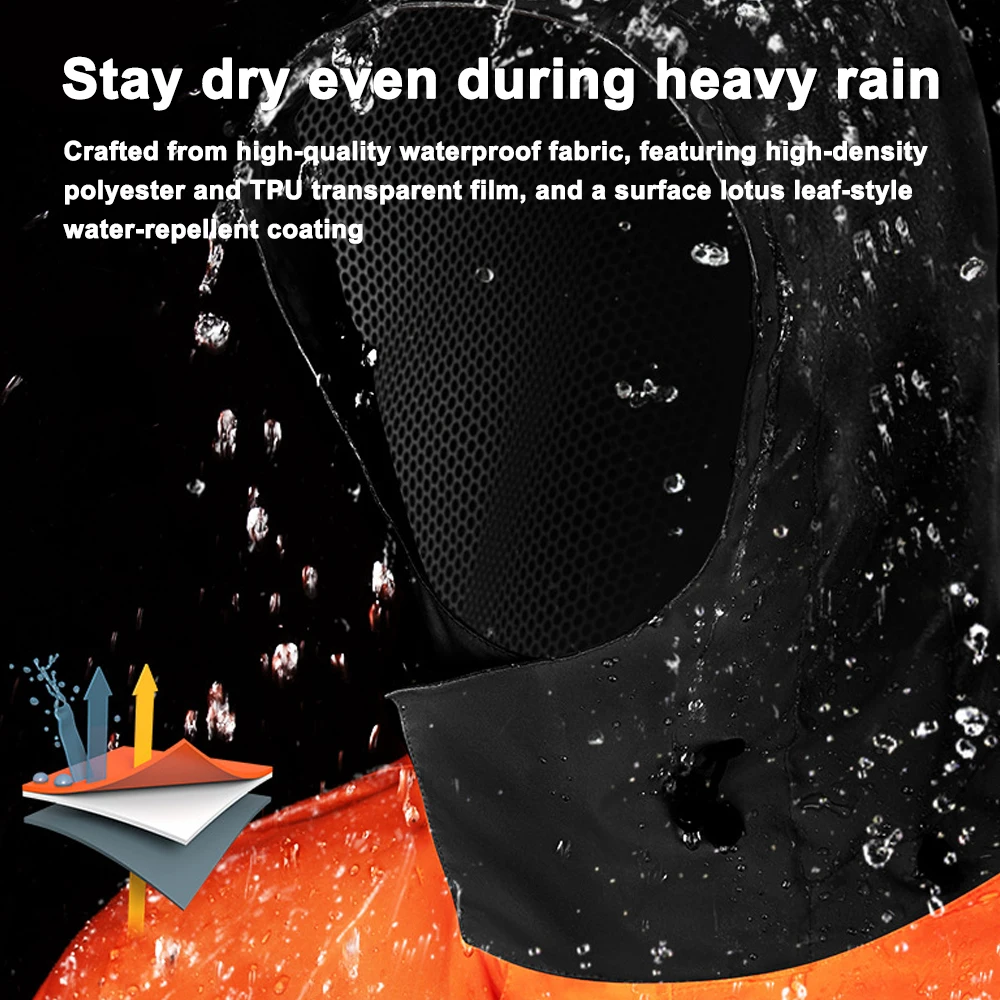 Motorcycle Rain Gear Suit Ligh - Gearx Motorcycle Jacket recension och pris