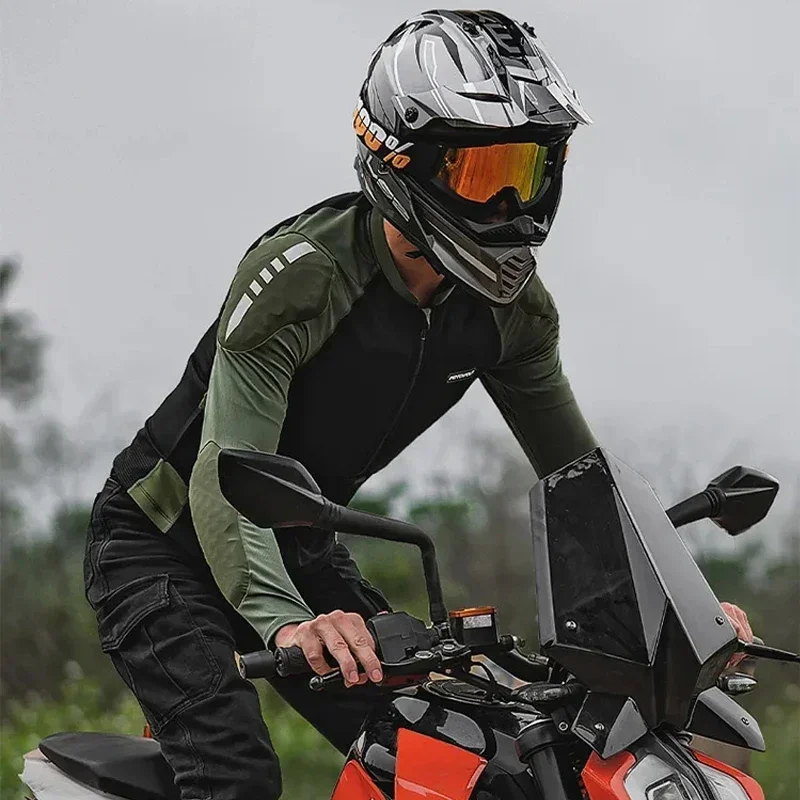 Motorcycle Breathable Soft Arm - Gearx Motorcycle Jacket recension och pris