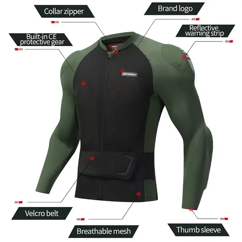 Motorcycle Breathable Soft Arm - Gearx Motorcycle Jacket recension och pris