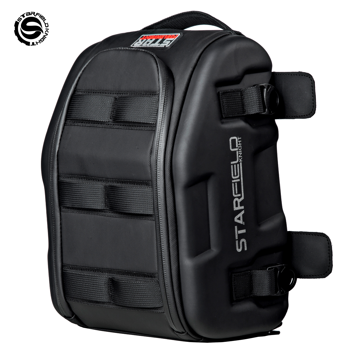 SFK Black Motorcycle Bag Front - Motorcycle Gear Wardrobe recension och pris