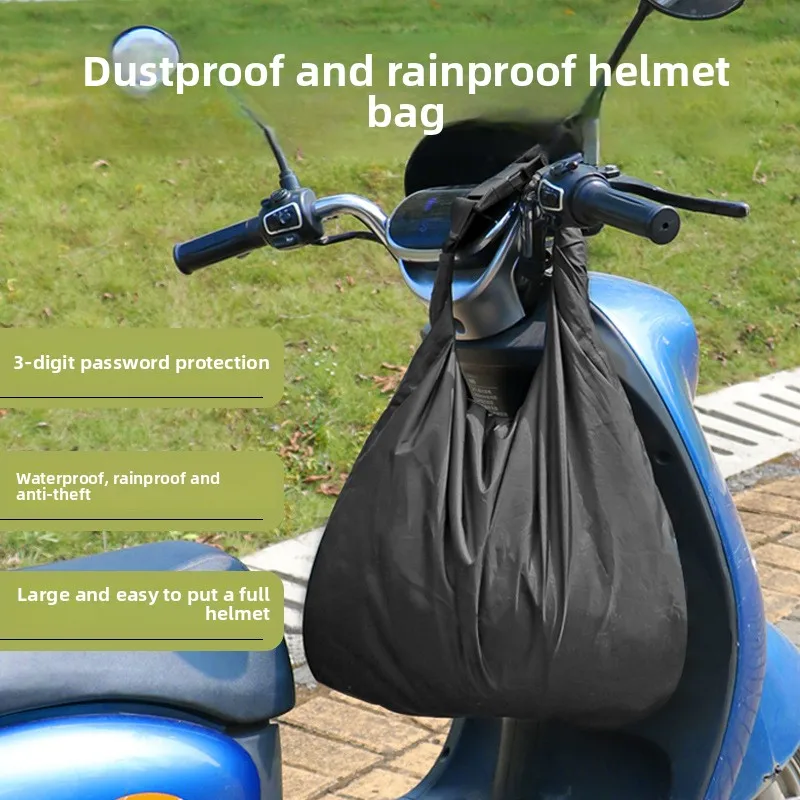 Anti Theft Waterproof Helmet B - Motorcycle Gear Wardrobe recension och pris