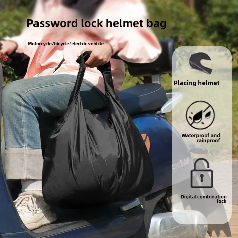 Anti Theft Waterproof Helmet B - Motorcycle Gear Wardrobe recension och pris