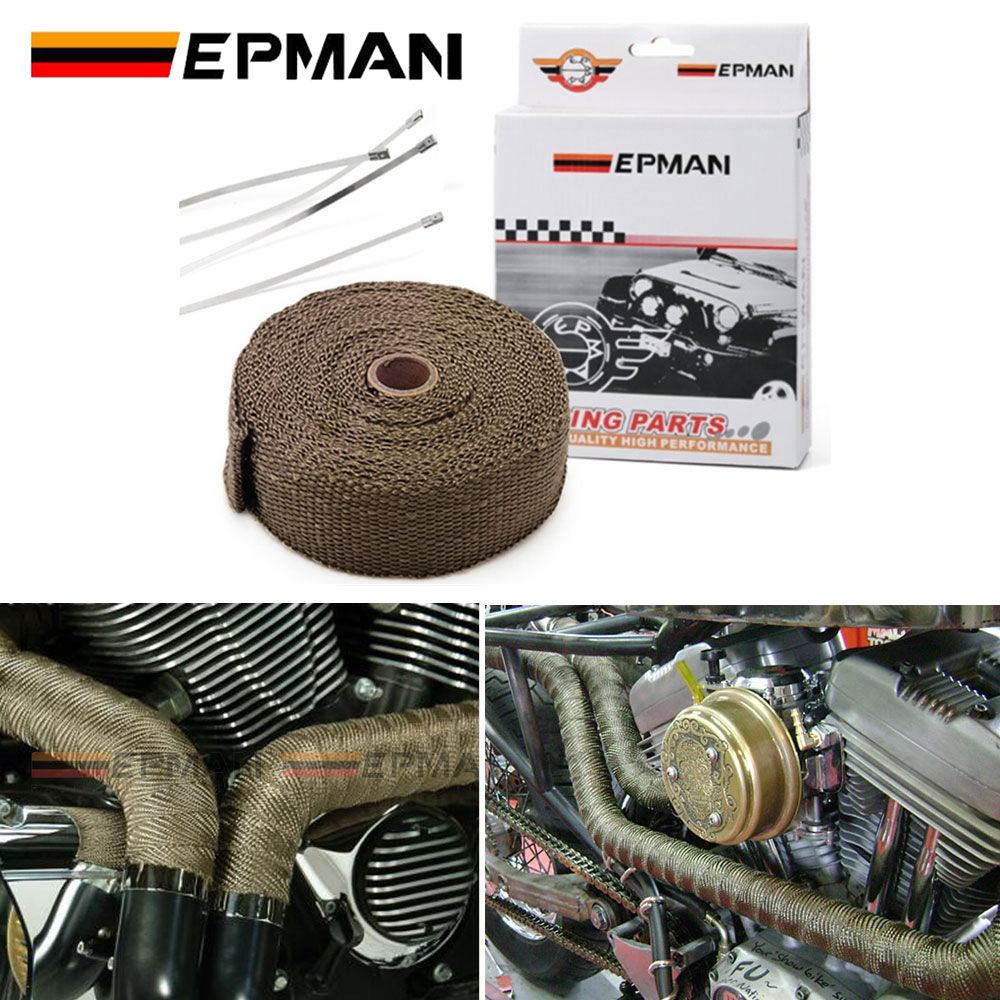 Titanium Turbo Manifold Heat E - Exhaust Wrap Titanium recension och pris